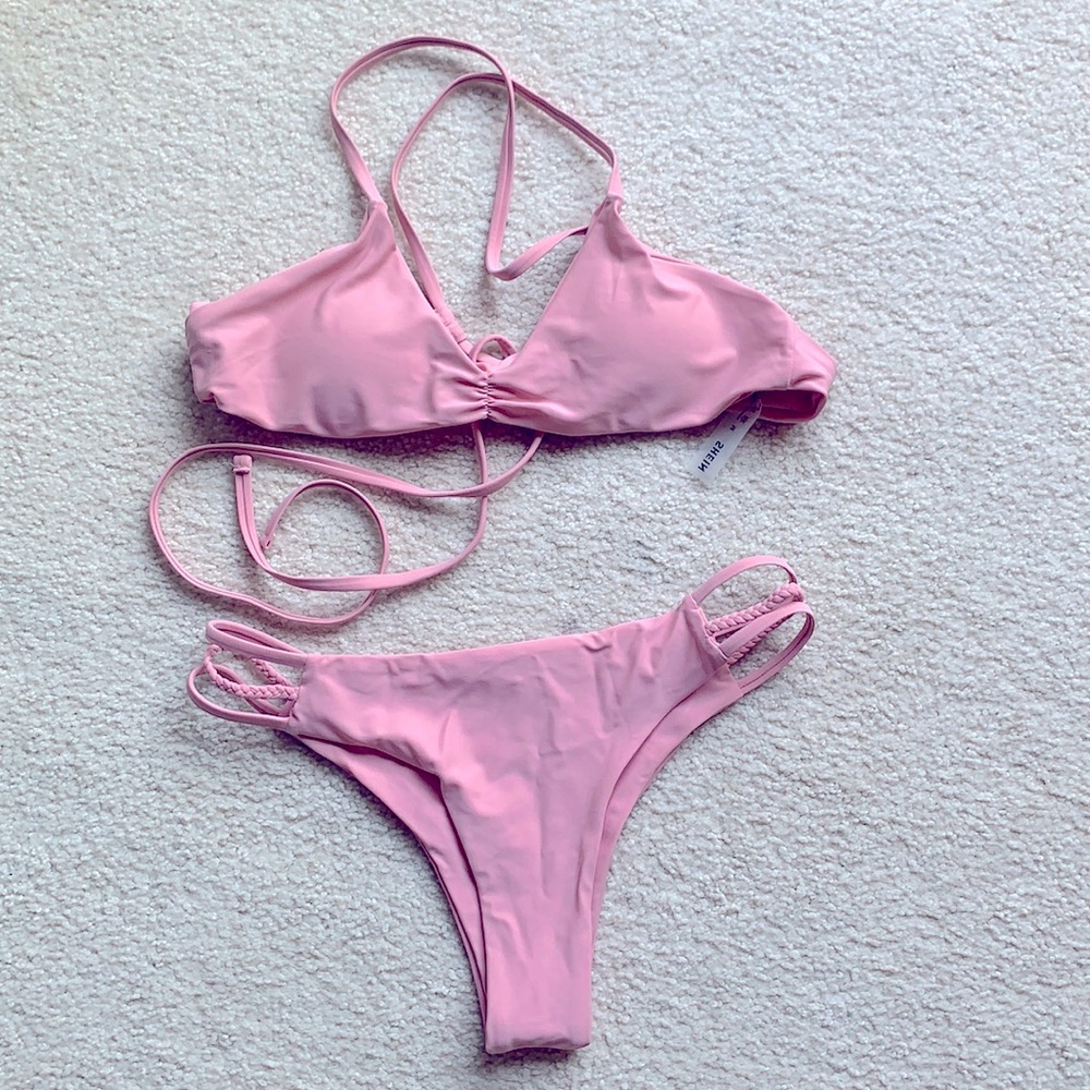 Pink SHEIN bikini